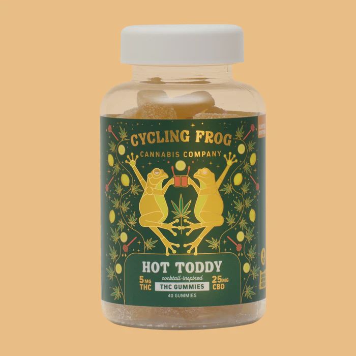 Cycling Frog CBD/D9 THC Gummies (25mg CBD + 5mg D9)