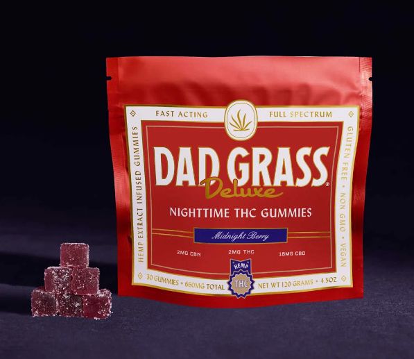 Dad Grass Deluxe Nighttime THC Gummies