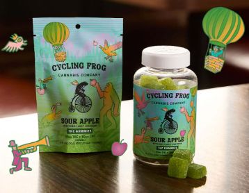Cycling Frong - Live Resin Sour Apple Gummies
