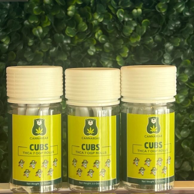 Cannabear - CUBS -THCA Short Pre-Rolls