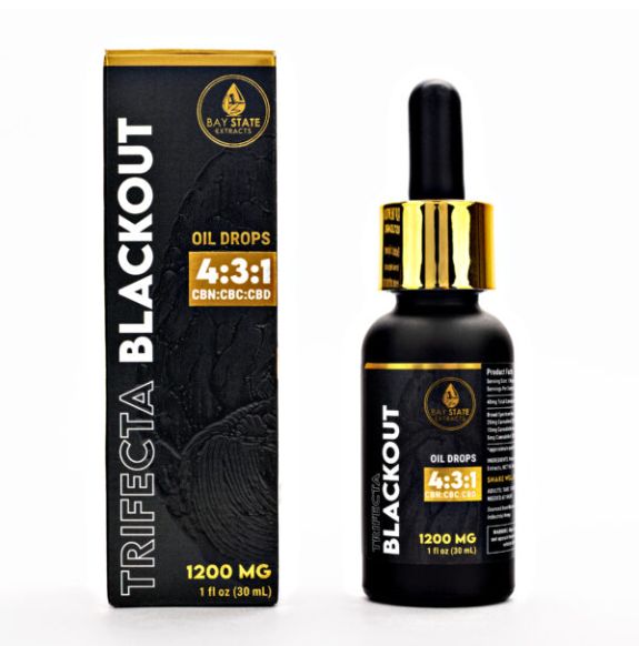BSE - Trifecta Blackout  Oil Drops (Sleep - Broad Spectrum)