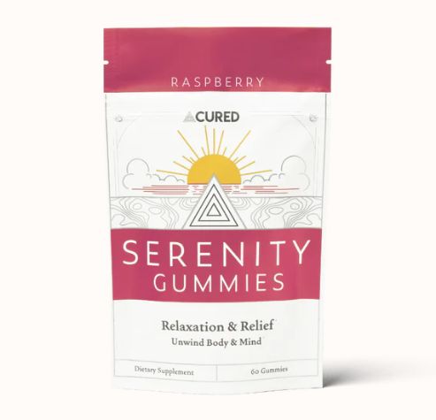 Cured Nutrition -Serenity Raspberry Gummies