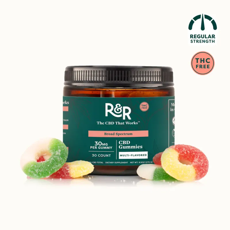 R &amp; R - Broad-Spectrum (THC-Free) CBD Gummies