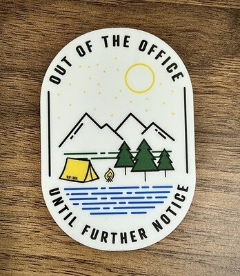 Out of the Office Sticker