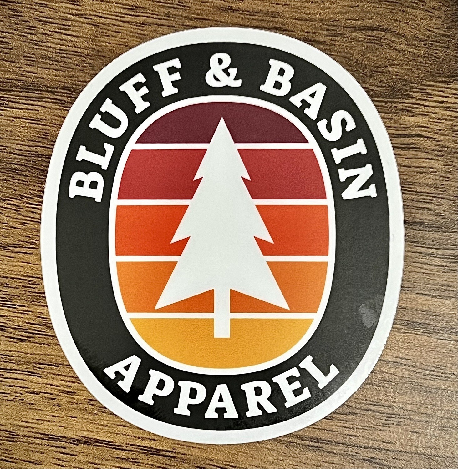 Sunset Pine Sticker