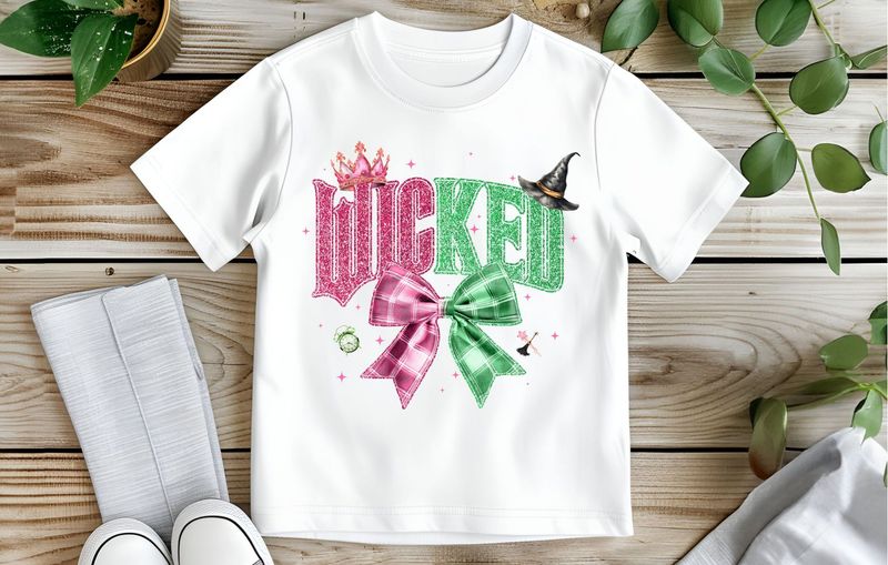 Pink/Green WICKED Top