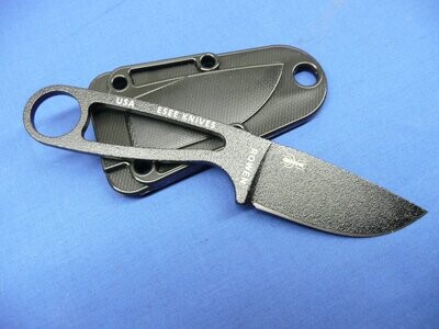 ESEE IZULA Fixed Blade Knife, Black