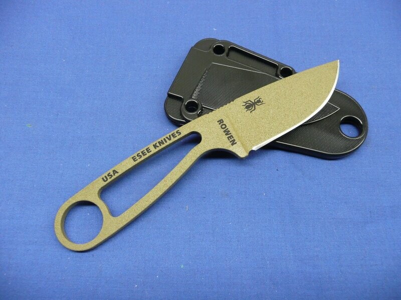 ESEE IZULA Fixed Blade Knife, Desert Tan