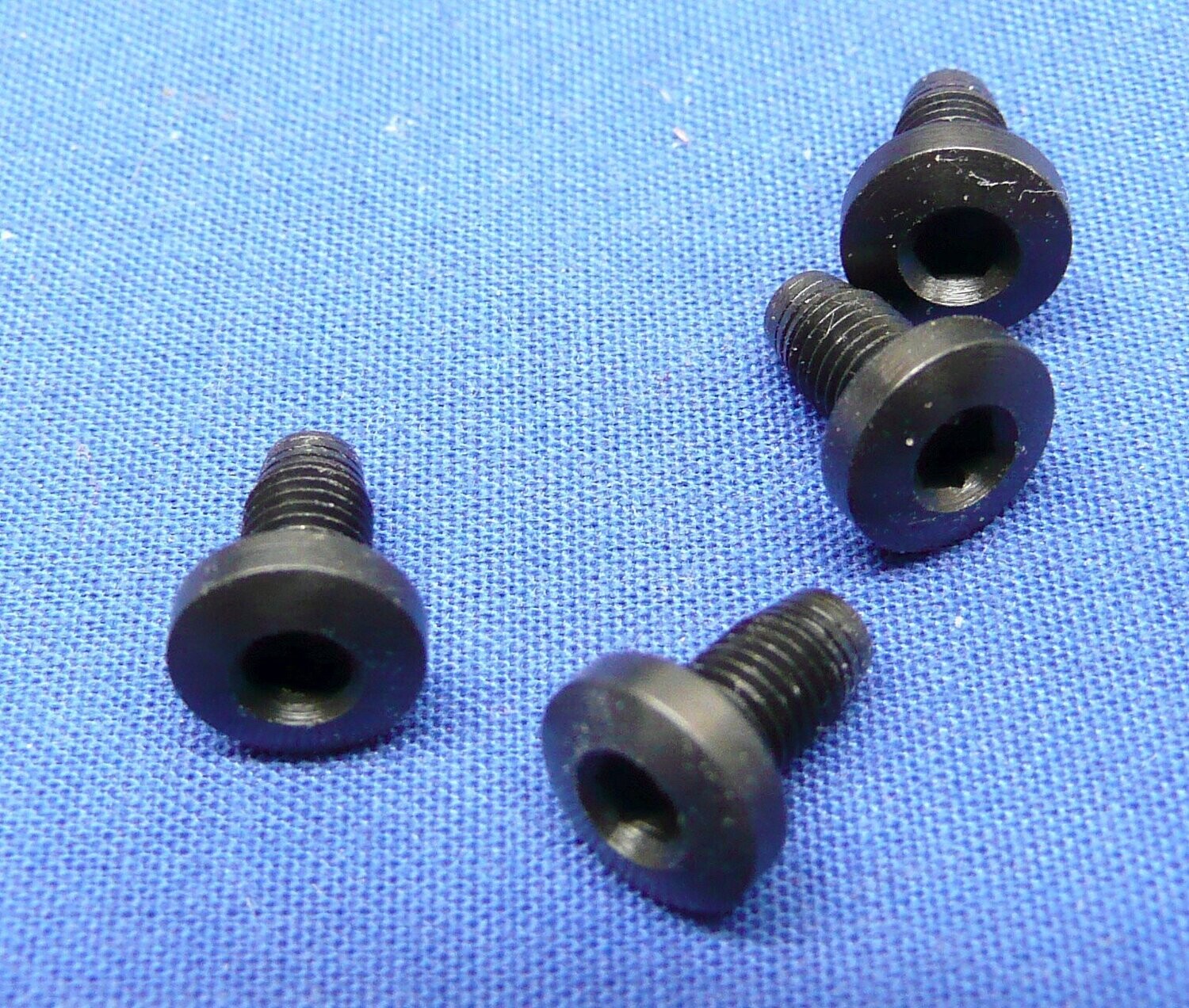 1911 Blued grip screws, Hex head