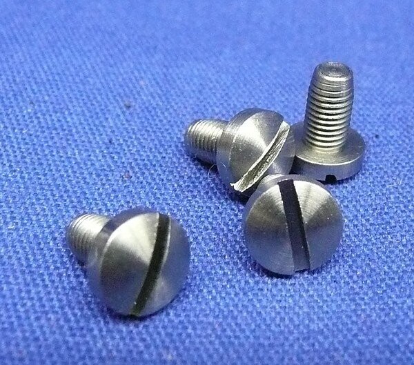 1911 Stainless grip screws, Slotted