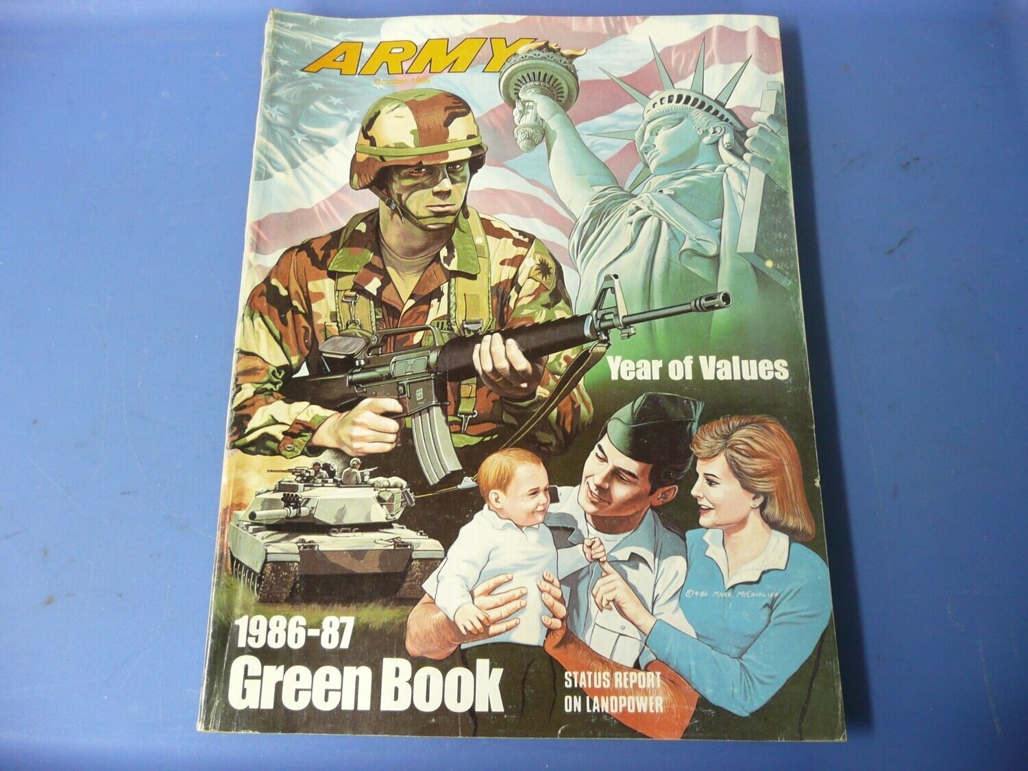 US Army Green Book, 1986-87 “Year of Values”