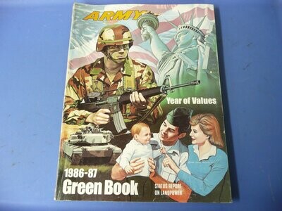US Army Green Book, 1986-87 “Year of Values”