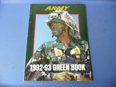US Army Green Book, 1992-93
