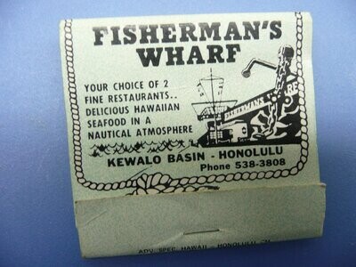 Fisherman's Warf Kewalo Basin Honolulu HI (H192)