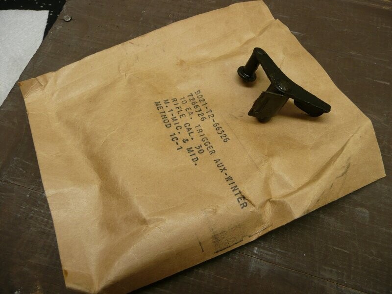 United States -  USGI M1 Garand Winter Trigger with original factory package