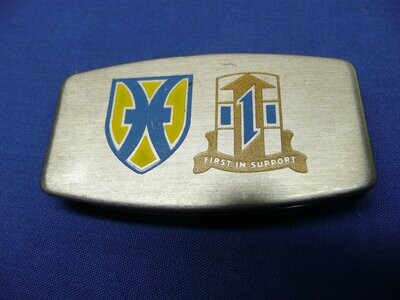 US Army 21st Support Command Money Clip