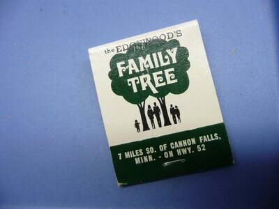 Vintage Matchbook: The Edgewood's Family Tree - "The REFLECTIONS" (H208)