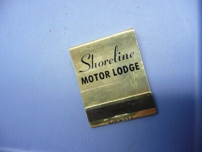Vintage Matchbook: Shoreline Motor Lodge - Grand Marais, MN (H209)