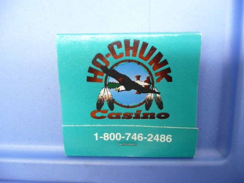 Vintage Matchbook: Ho-Chunk Casino "Blue Cover" (H203)
