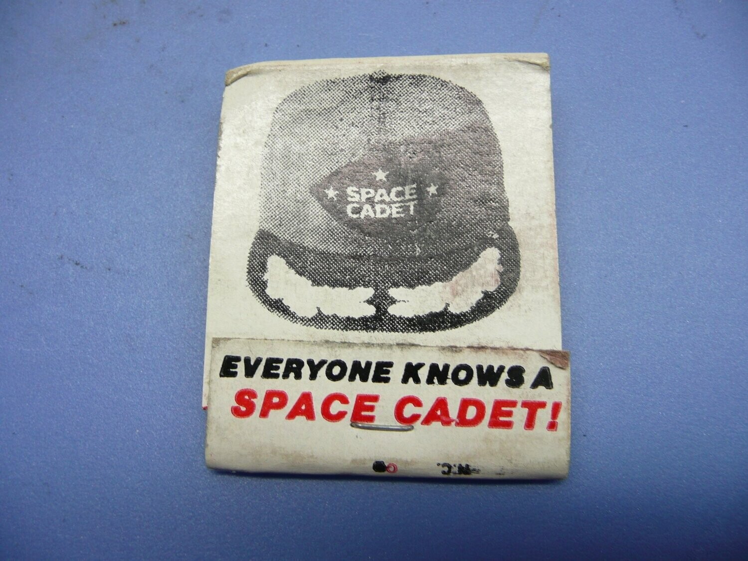 Vintage Matchbook - "Space Cadet" - The Thinking Cap (H117)