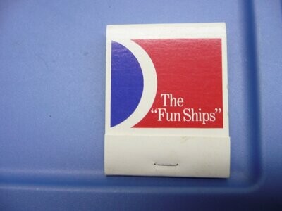 Vintage Matchbook - Carnival Cruise Lines - Miami, FL (H106)