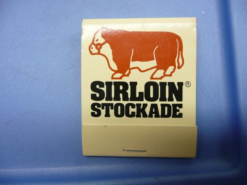 Sirloin Stockade Restaurant “Red Bull Logo" (H155)