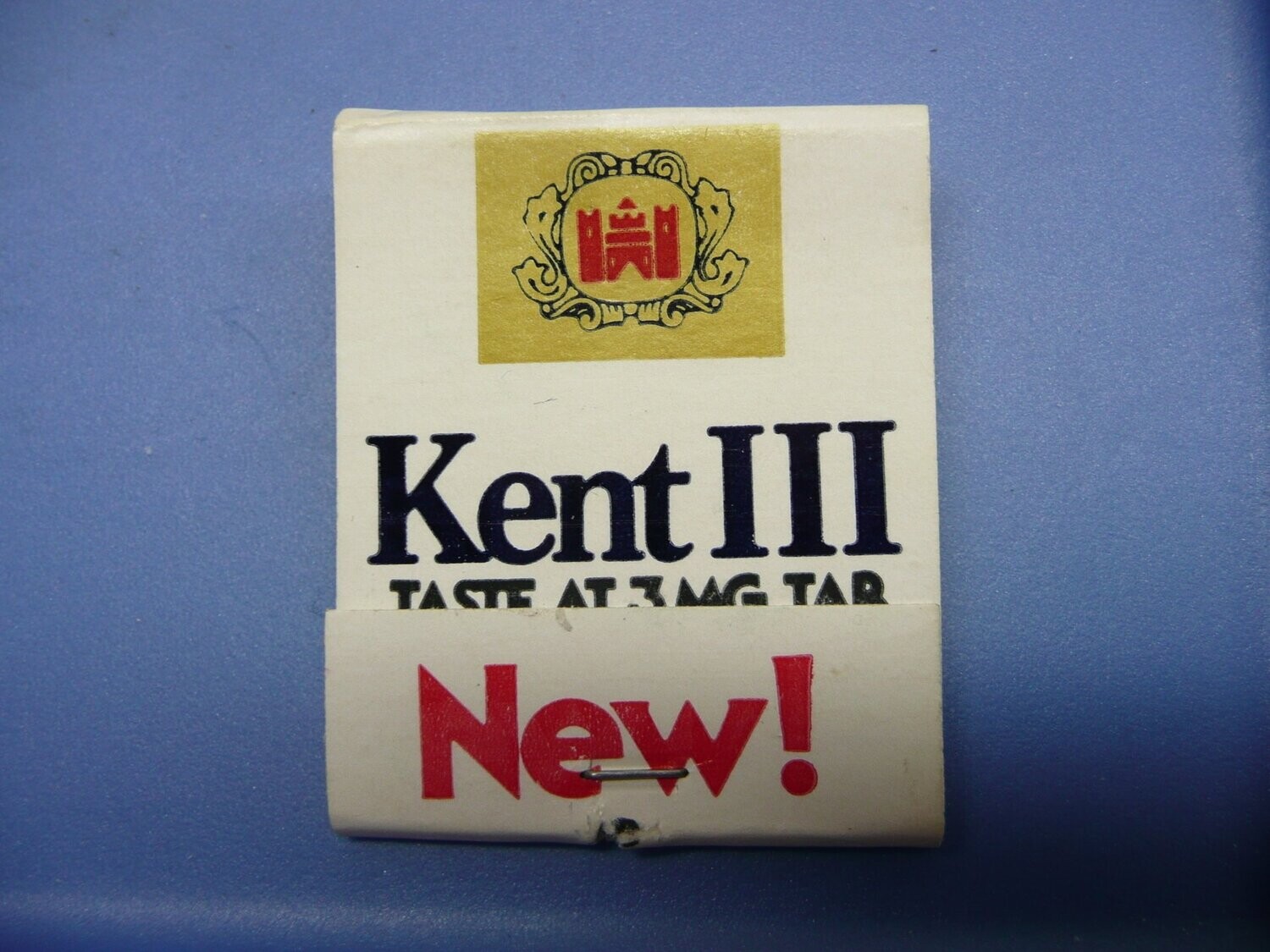 Kent III Cigarette advertising matchbook