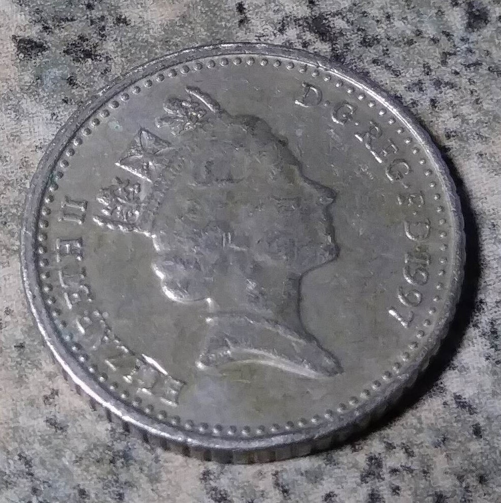 United Kingdom, 1997,   5 Pence