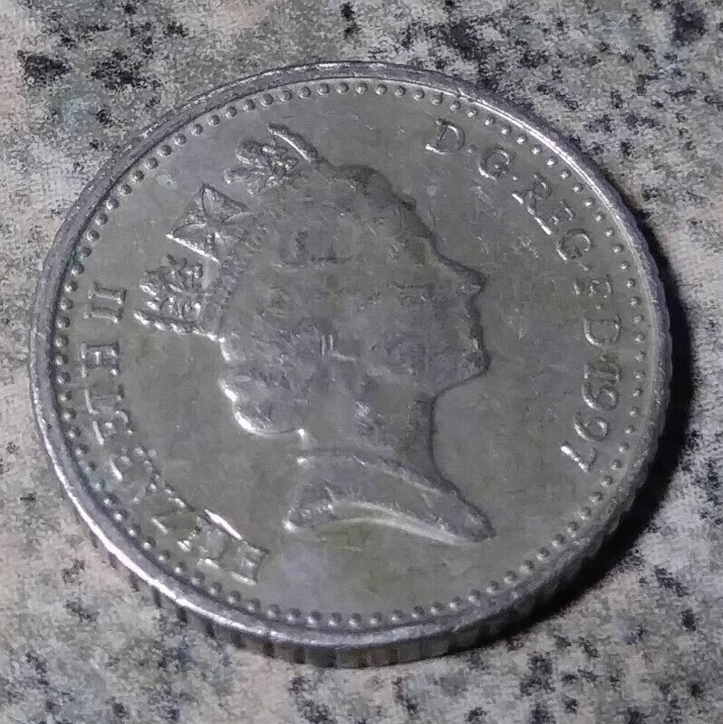 United Kingdom, 1997,   5 Pence