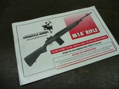 Owners Manual - Springfield Armory M1A Rifles