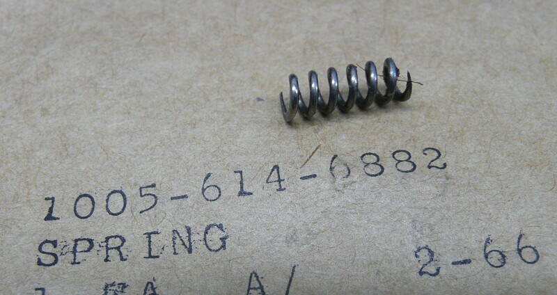 Cut Off Plunger Spring, M1903 / M1903A3
