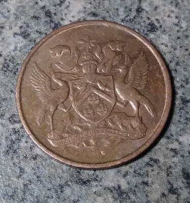Trinidad & Tobago, 1966, 1 Cent