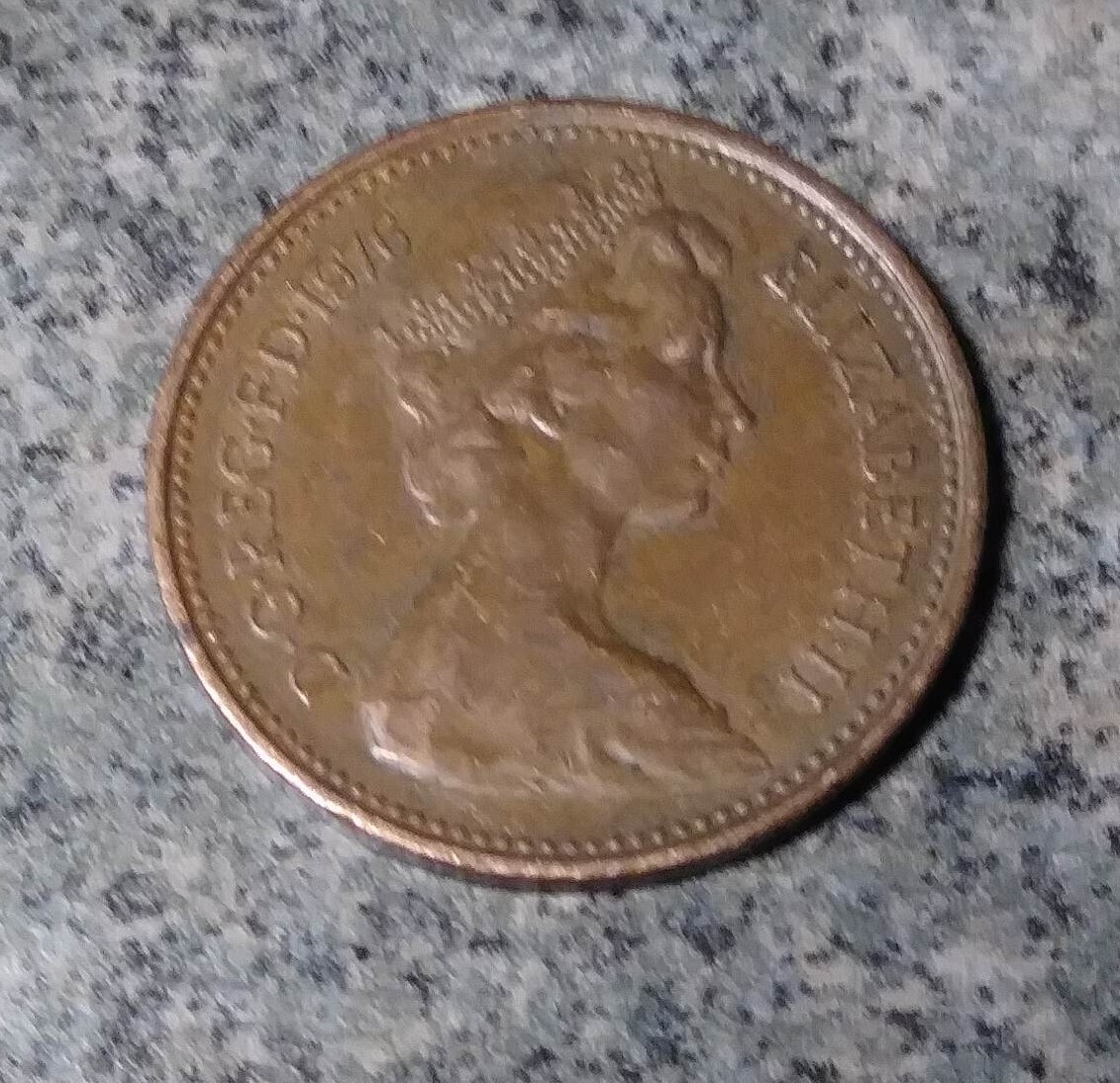 United Kingdom, 1976,   New Penny