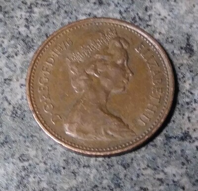 United Kingdom, 1976, New Penny