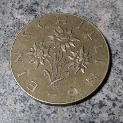 Austria, 1966, 1 Shilling