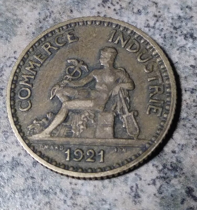 France (Chamber of Commerce), 1921,   1 Franc
