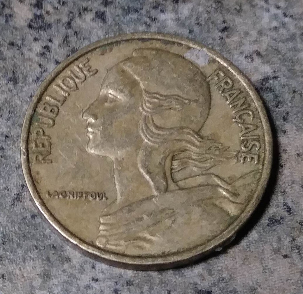 France, 1966,  5 Centimes