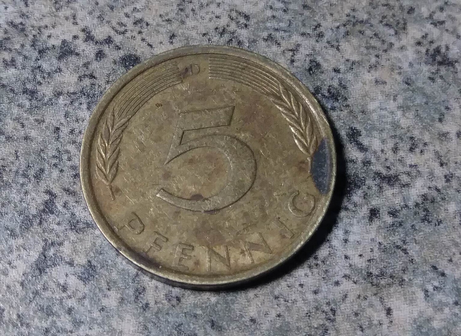 Germany, 1971-D 5 Pfennig