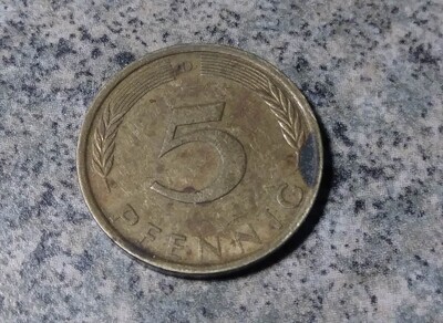 Germany, 1971-D 5 Pfennig