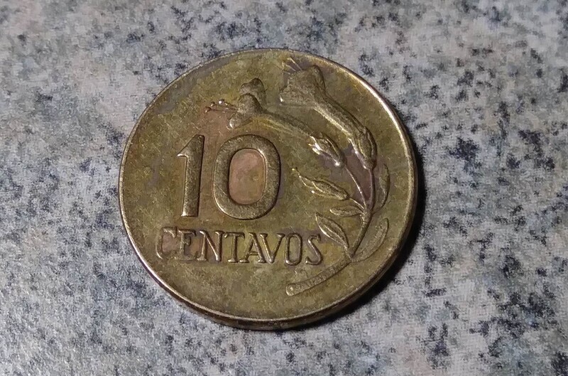 Peru, 1974,  10 Centavos