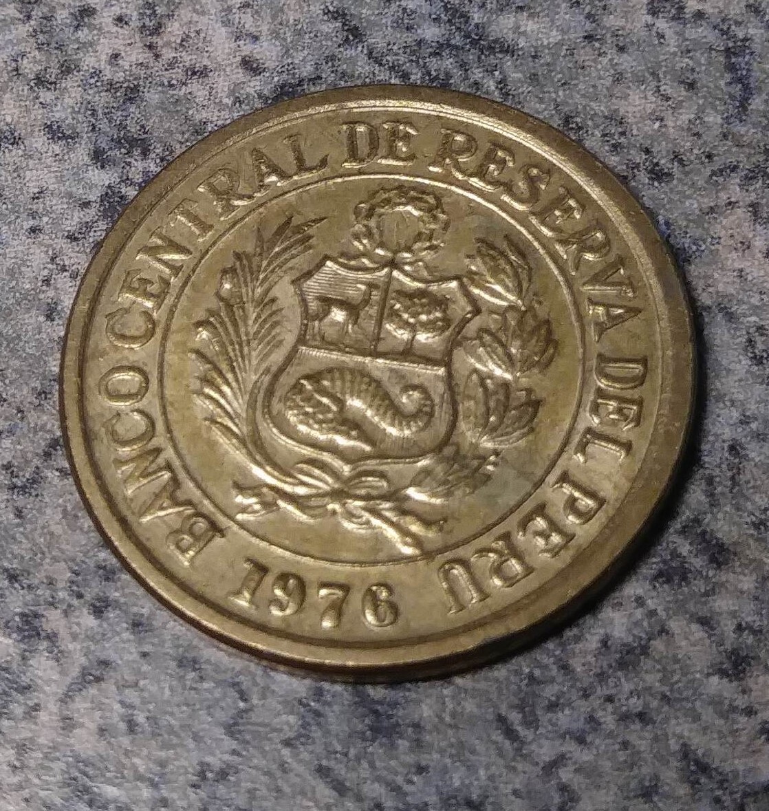 Peru,  1976, 1/2 Sol