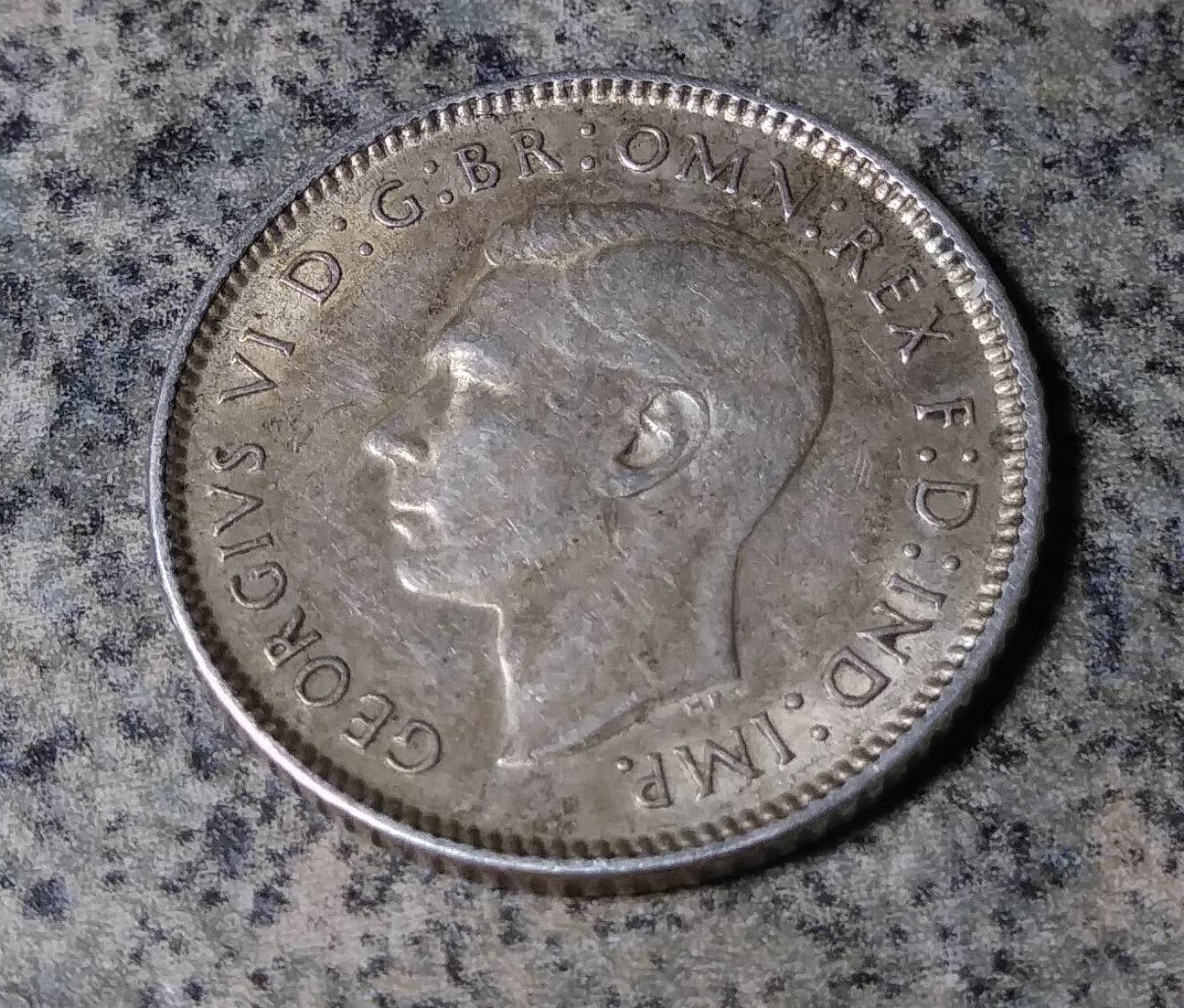 Australia,  1942-D,  6 Pence, .925 Silver