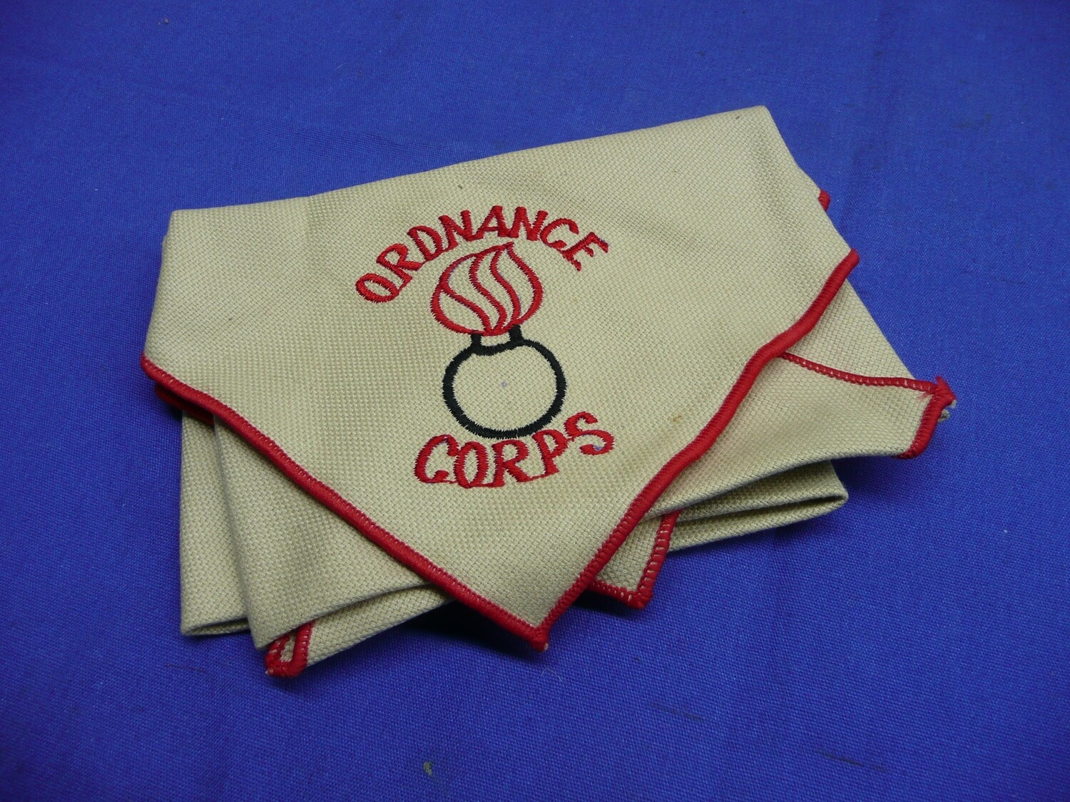 US Army Ordnance Corps Neckerchief