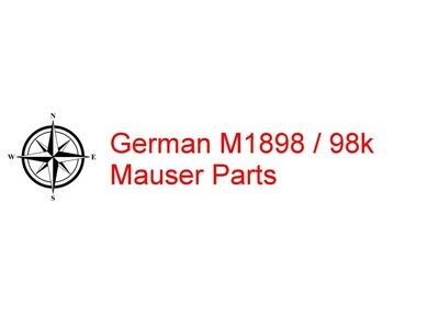 German M1898 (98k) Mauser Parts