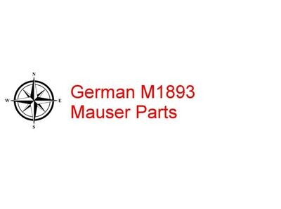 German M1893 Mauser Parts