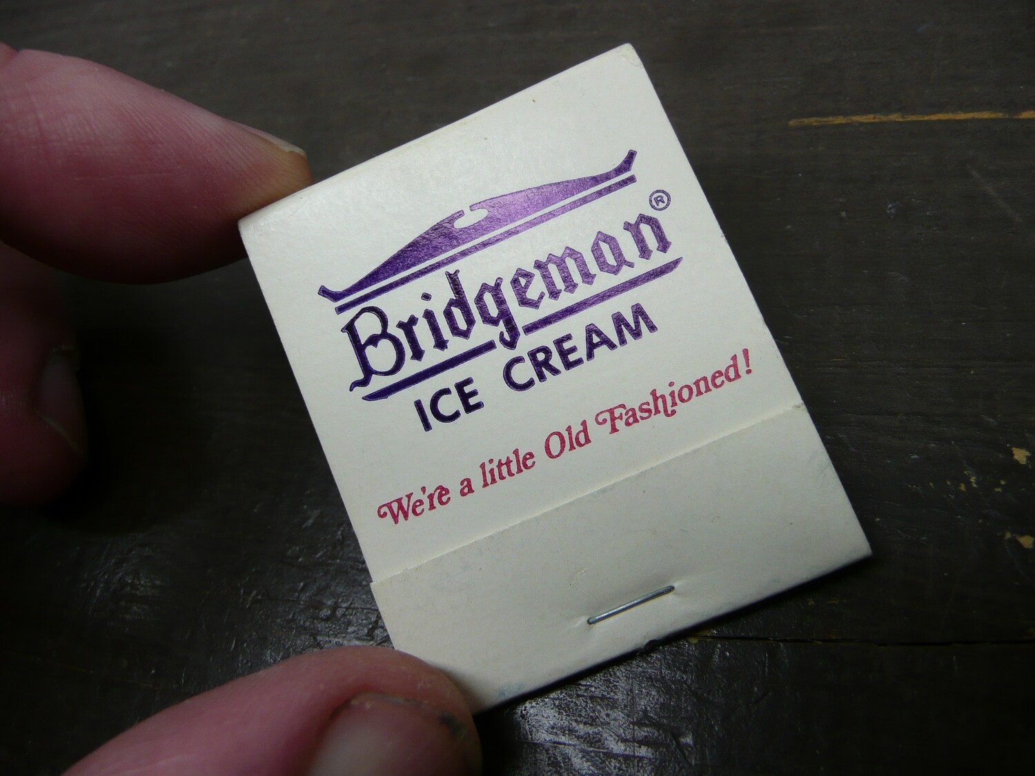 Bridgeman's Ice Cream, "We're a little old fashioned"