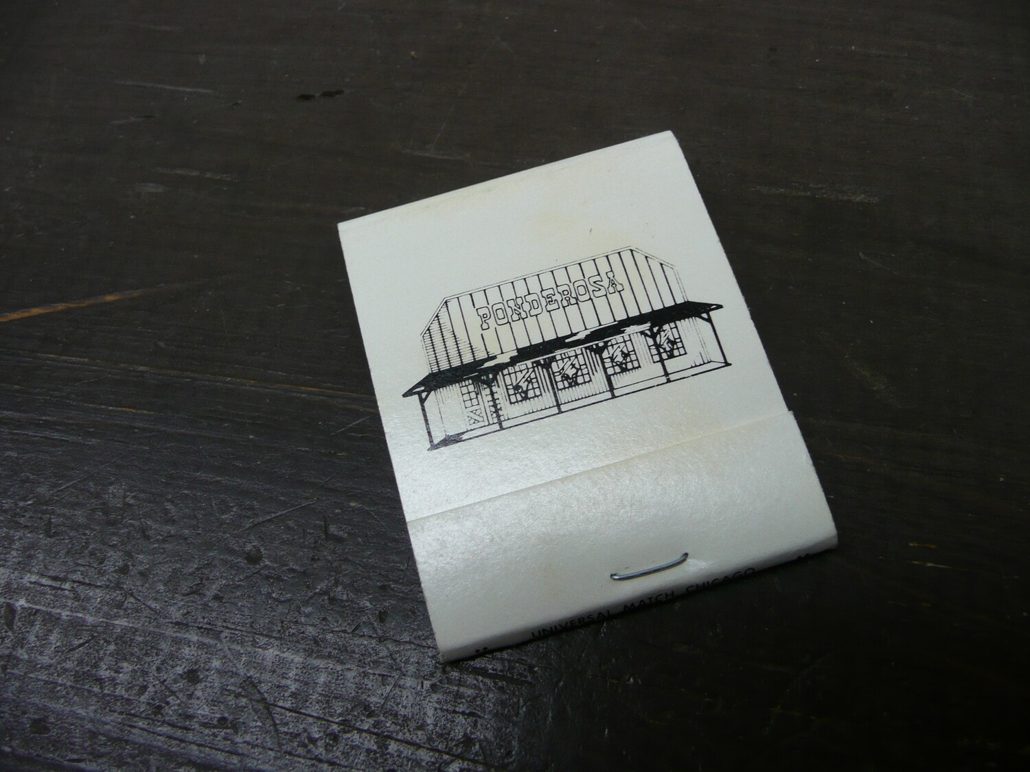 Ponderosa, Black on White cover