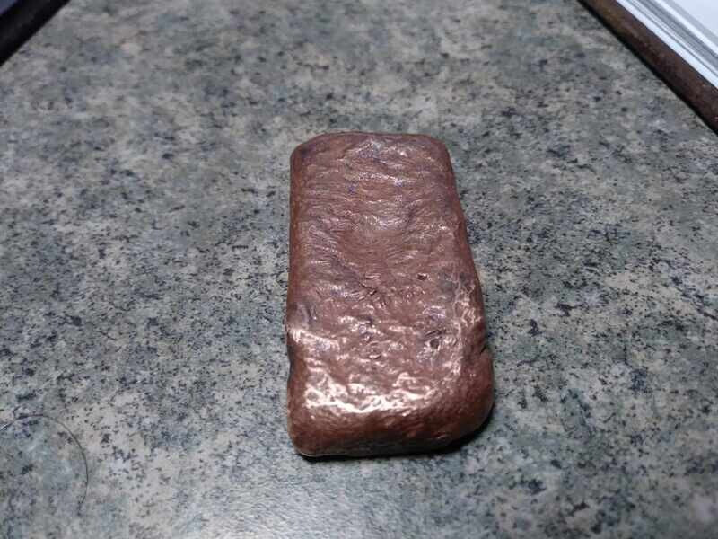 Copper Paperweight, Rustic Style  (MW4)