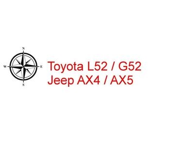 Toyota L52/ G52 & Jeep AX4/AX5