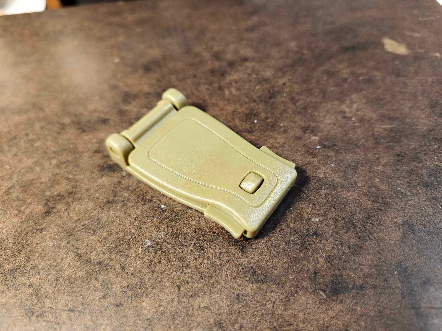 MOLLE Strap Manager Clip, USMC Coyote Brown